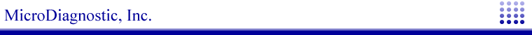 MicroDiagnostic, Inc.